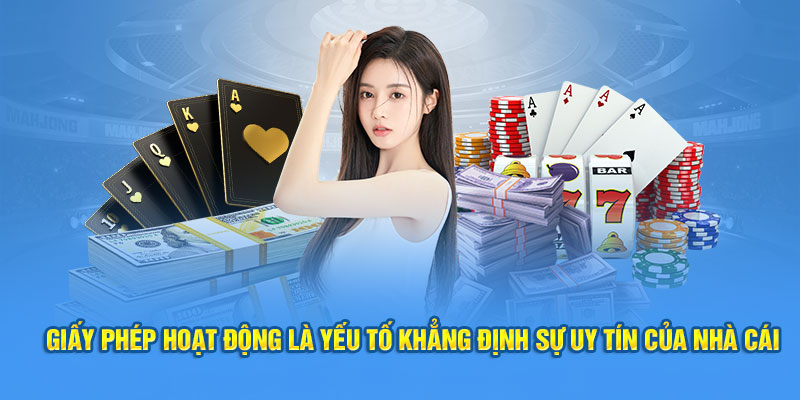 Giấy phép hoạt động là yếu tố khẳng định sự uy tín của nhà cái Kuwin